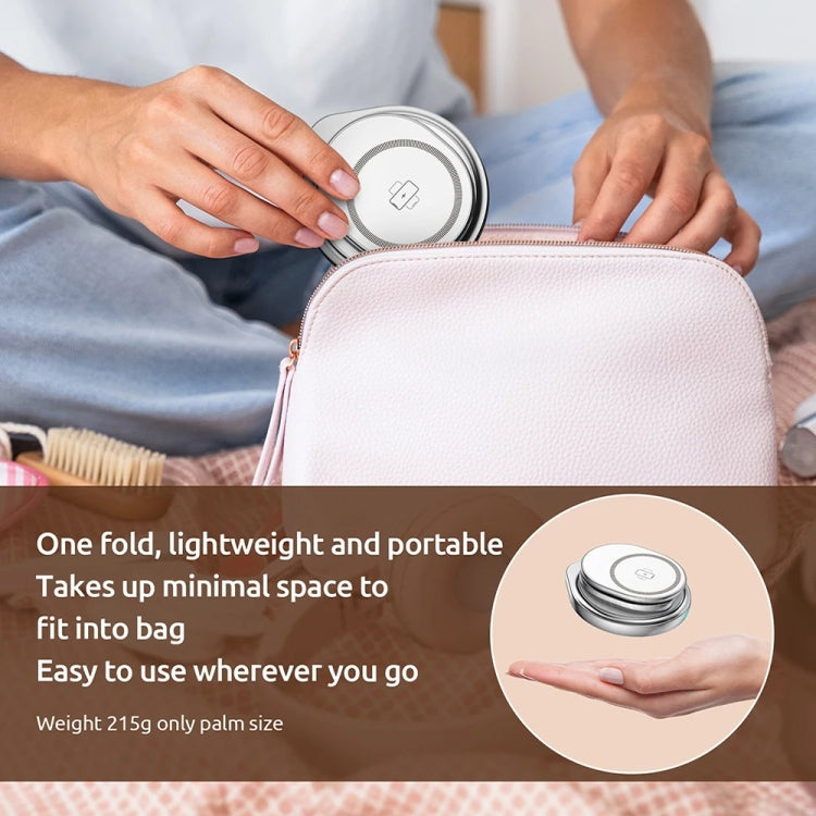 شاحن لاسلكي قابل للطي مغناطيسي 3 في 1 مصنوع من سبائك الزنك